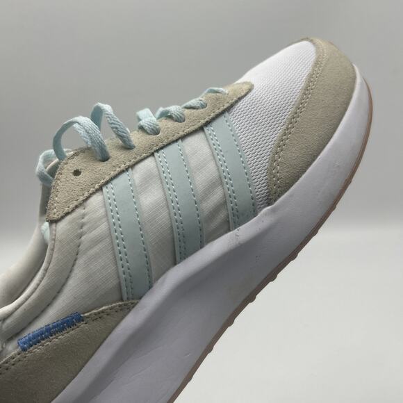 Adidas Run 70s Cloud White Almost Blue Off White GX1724 Women's Size 8 - Picture 11 of 12
